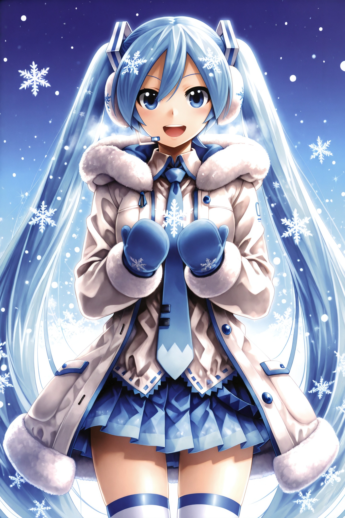 KEI Style,  yuki miku,  long hair on Tensor.Art