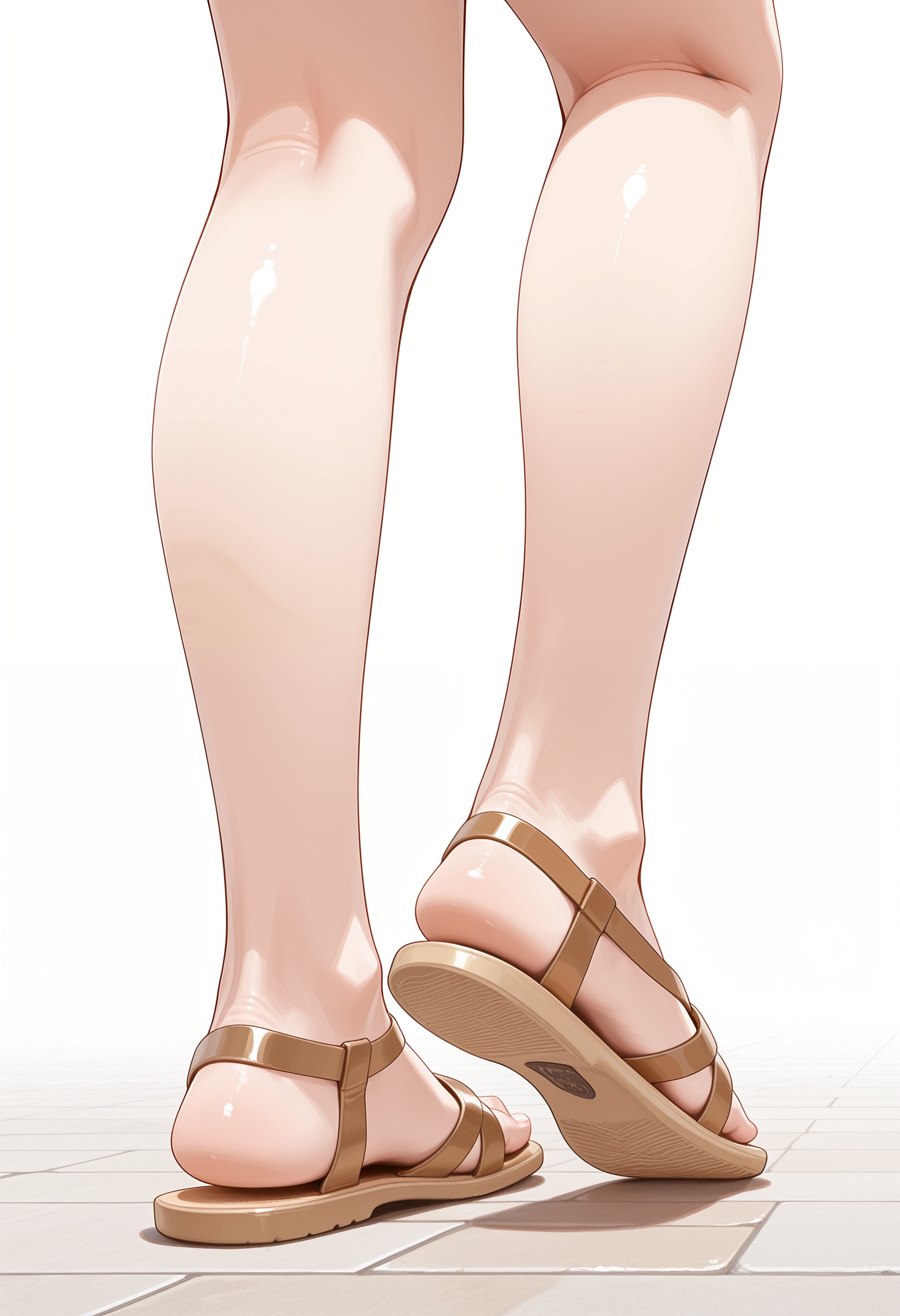 embedding:lazympos,  crosstrapsandals,  1girl on Tensor.Art