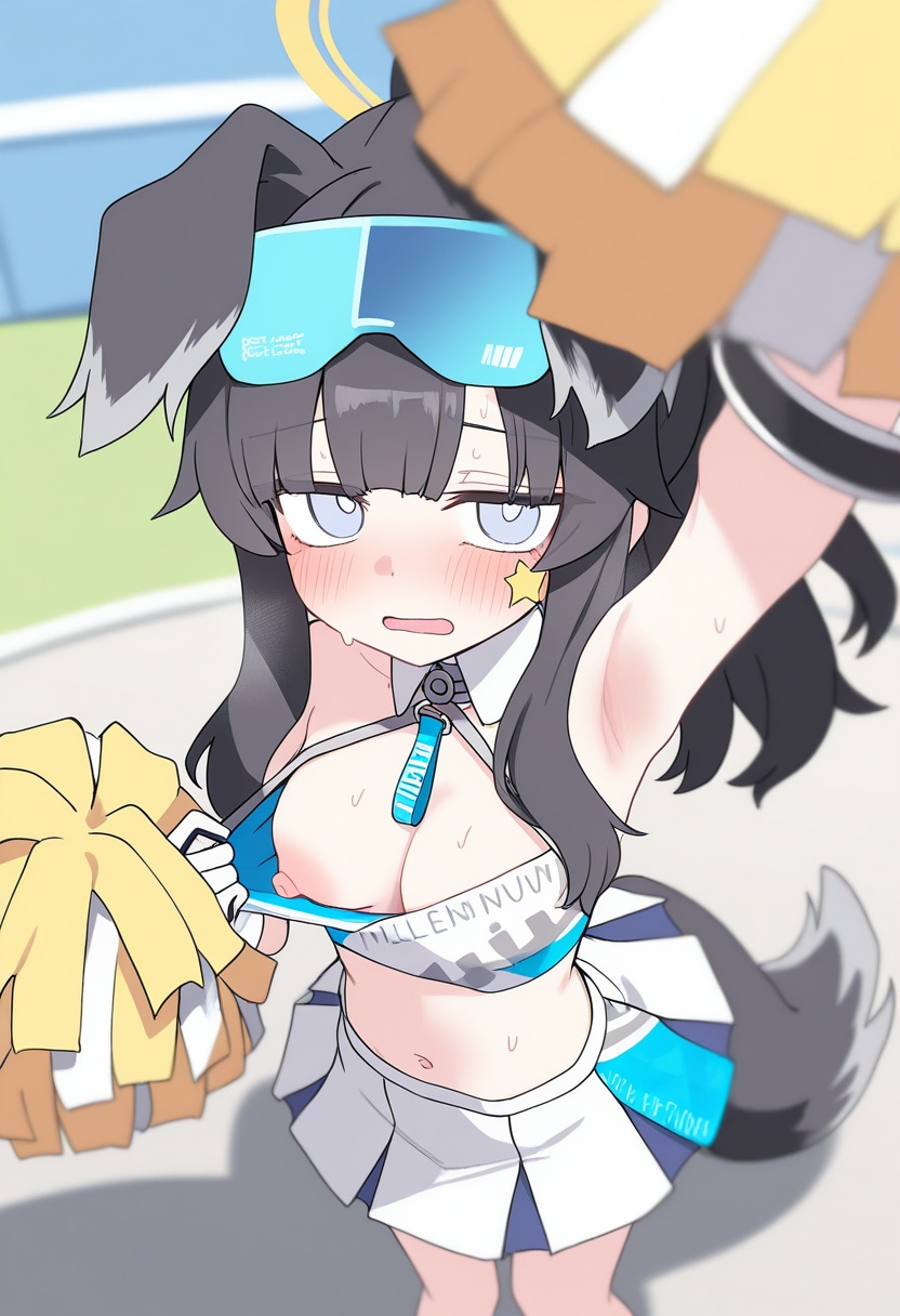 hibiki \(blue archive\),  hibiki \(cheer squad\) \(blue archive\),  1girl on Tensor.Art