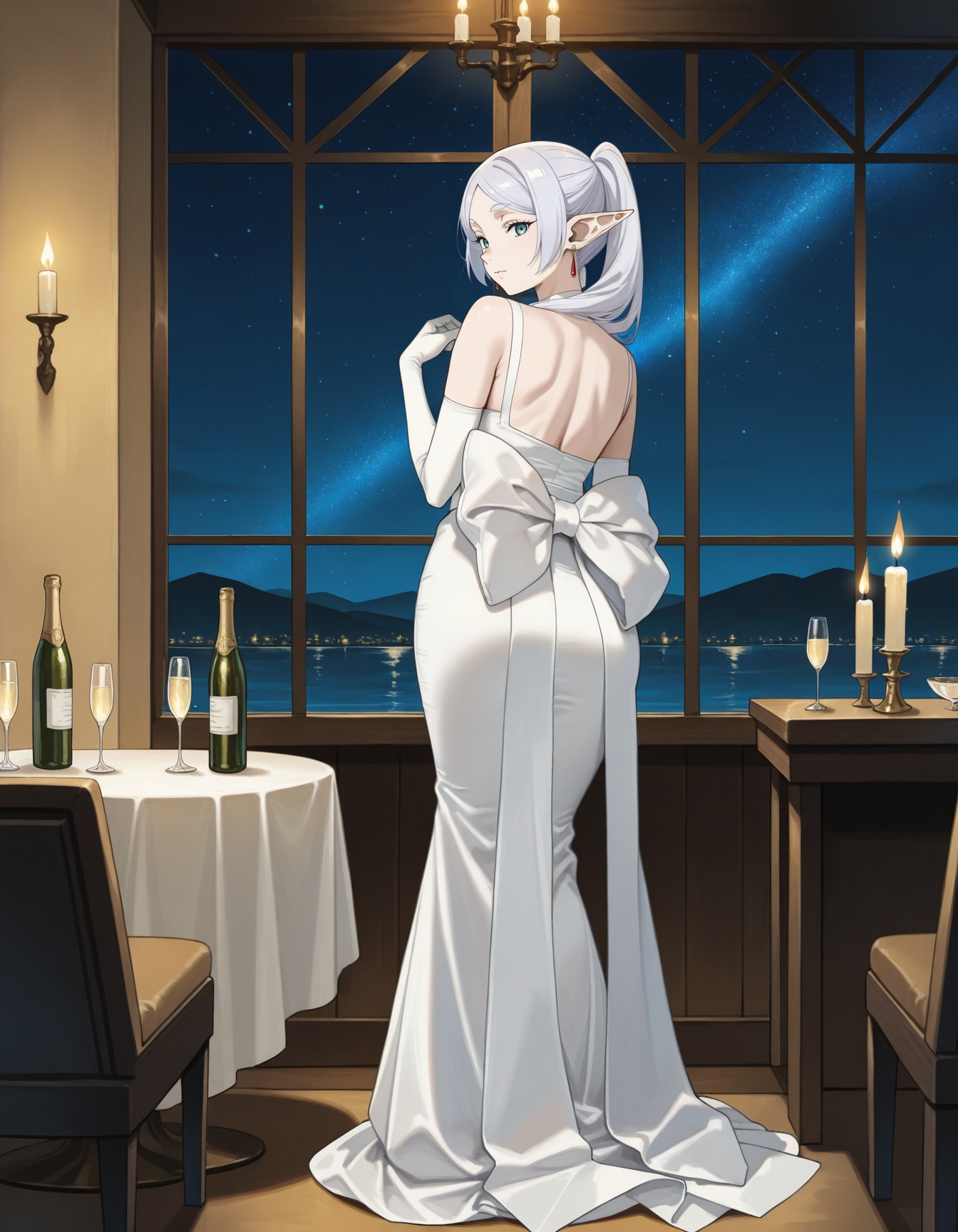 1girl,  solo,  Frieren on Tensor.Art