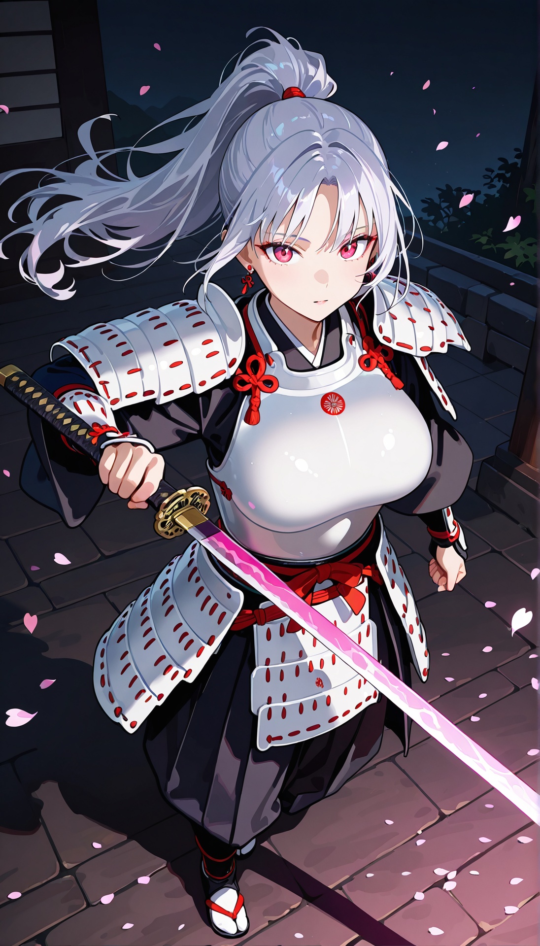 1girl,  solo,  white armor on Tensor.Art