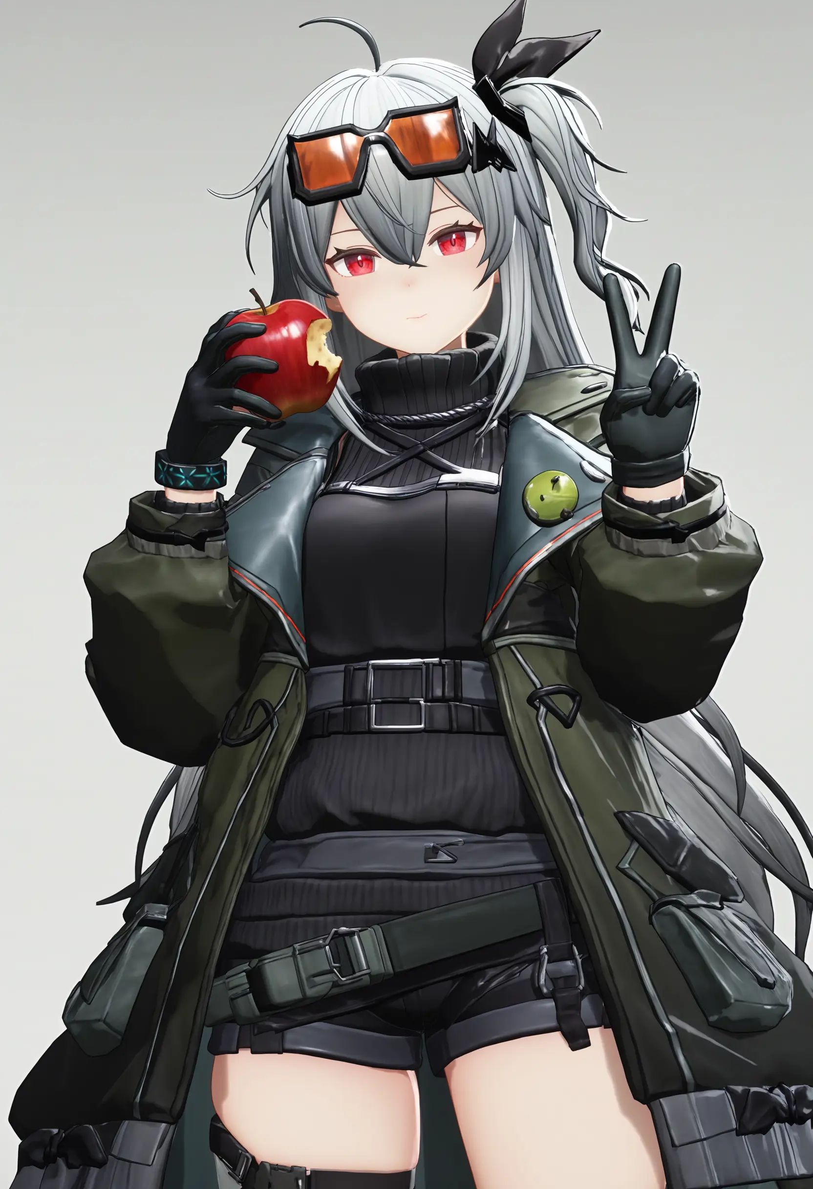 skadi (the next afternoon tea) (arknights),  1girl,  ahoge on Tensor.Art