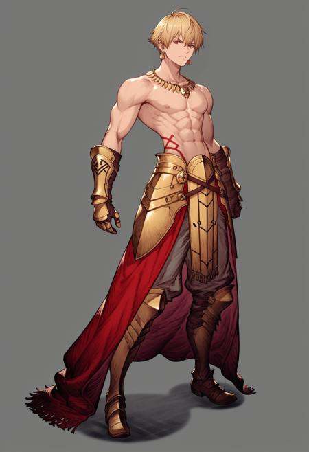 War_of_the_Visions_Final_Fantasy_Brave_Exvius_Style,  gilgamesh fate,  1boy on Tensor.Art
