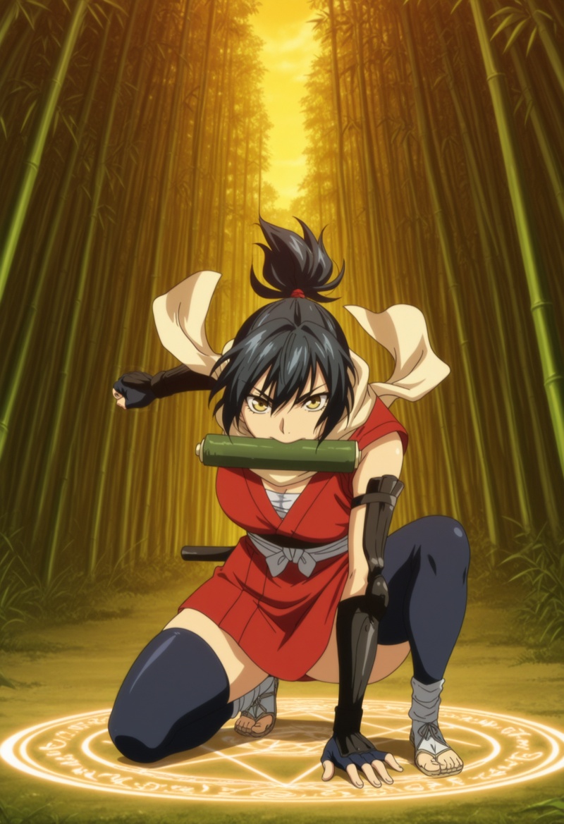 anime screencap,  medium hair,  black hair on Tensor.Art