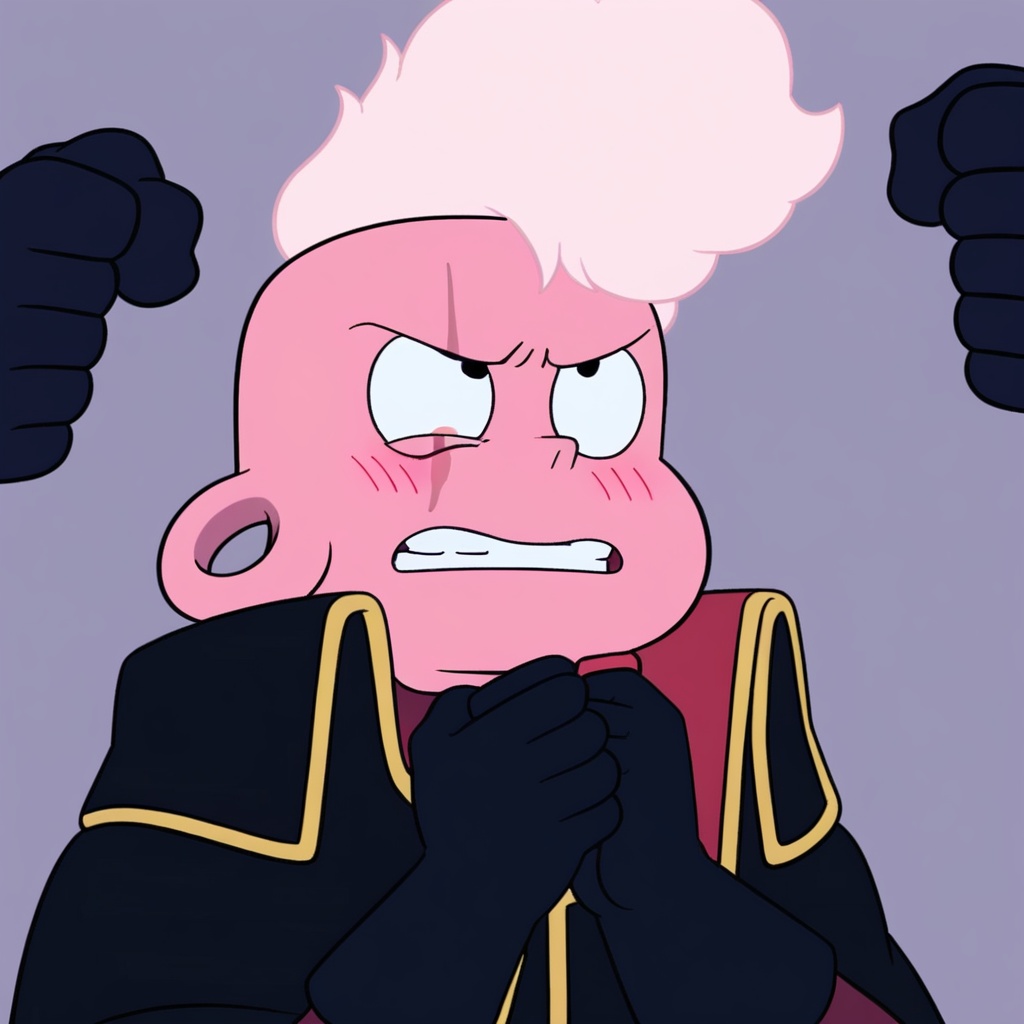 clenched teeth,  scar,  gloves on Tensor.Art