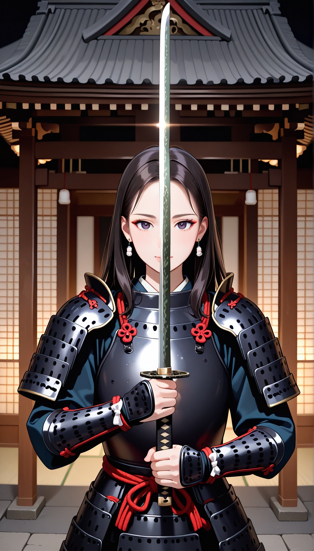 1girl,  solo,  shoulder armor on Tensor.Art