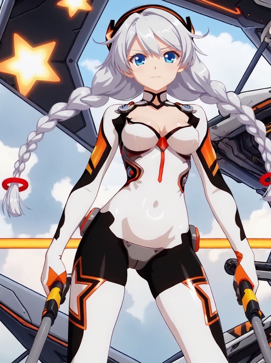 detailed background,  shiny skin,  posing on Tensor.Art
