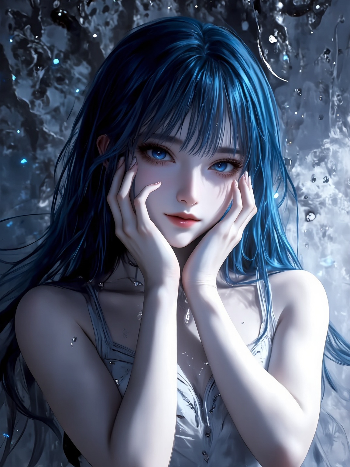 1girl,  solo,  long hair on Tensor.Art