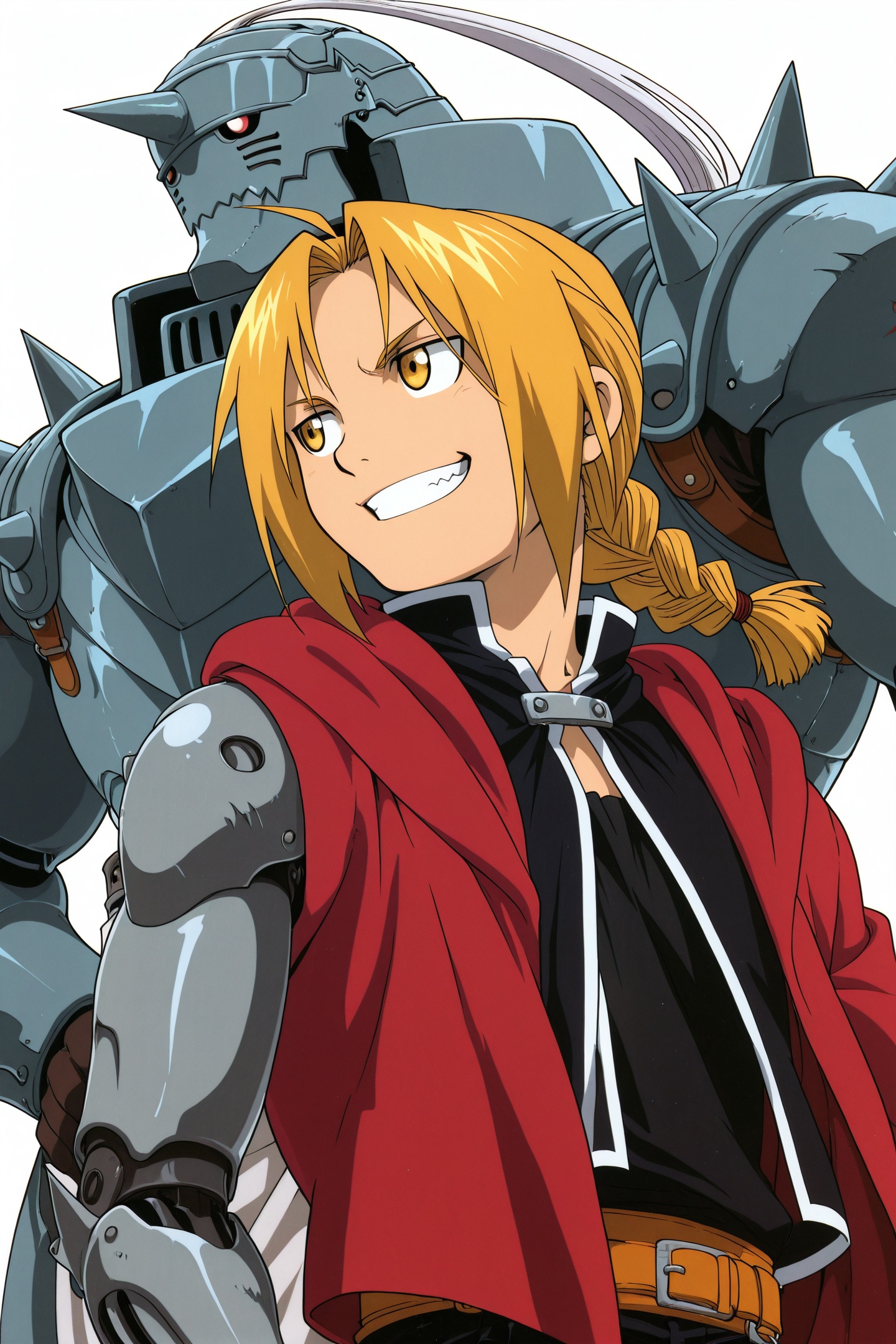 Anime Style,  alphonse elric,  edward elric on Tensor.Art