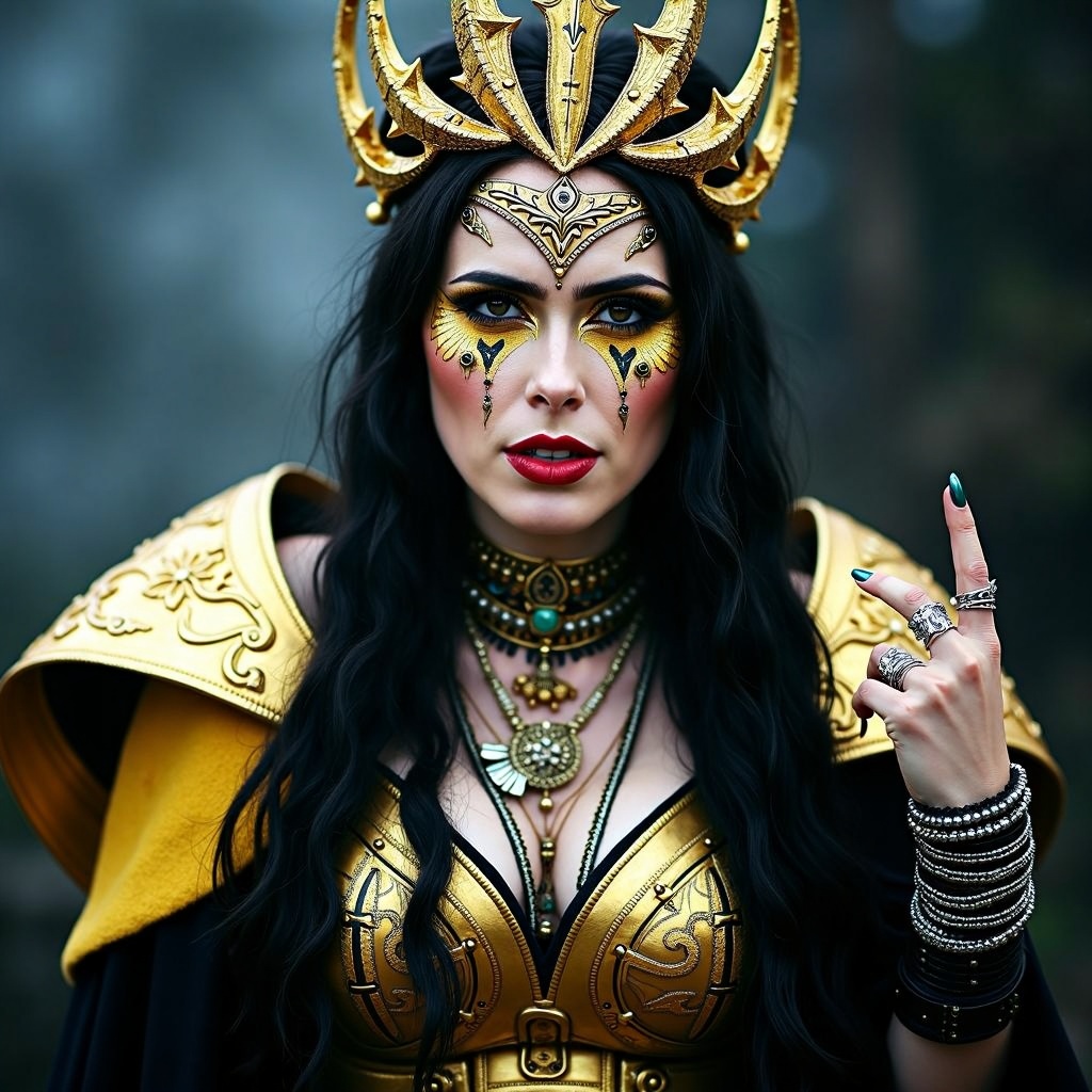 shrdl,  cinematic,  a metal rock singer on Tensor.Art