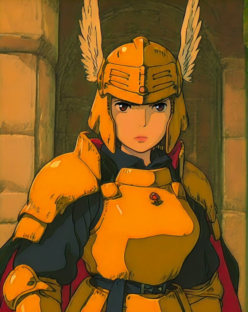 studio_ghibli,  1girl,  upper body on Tensor.Art