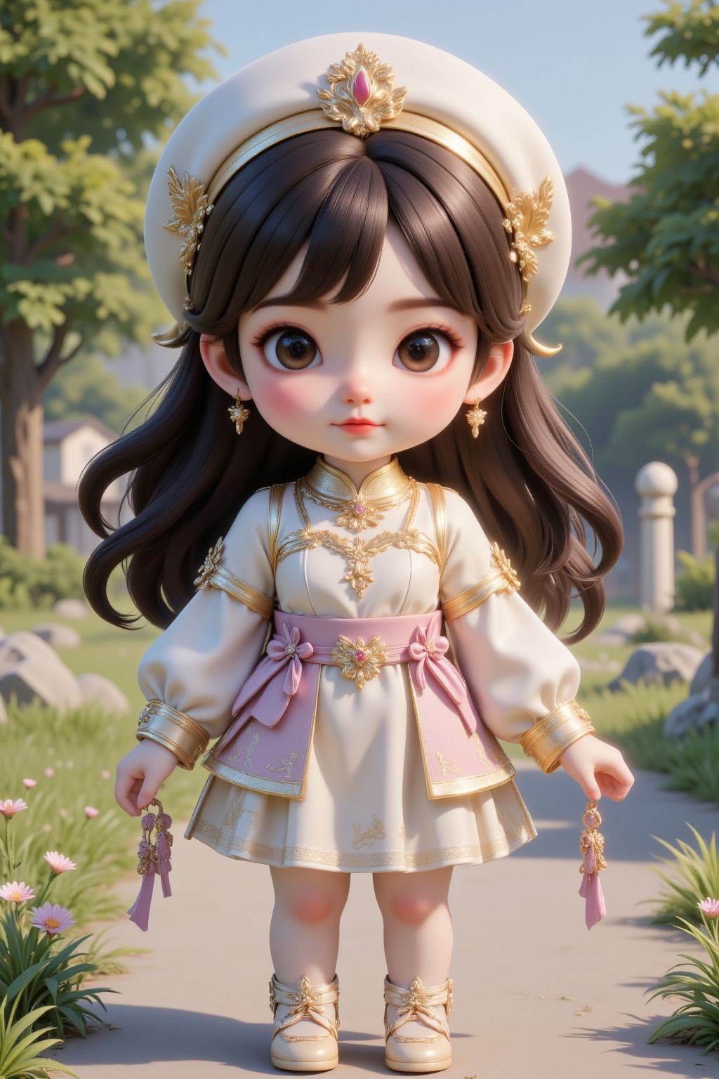 girl,  upper body,  chibi on Tensor.Art