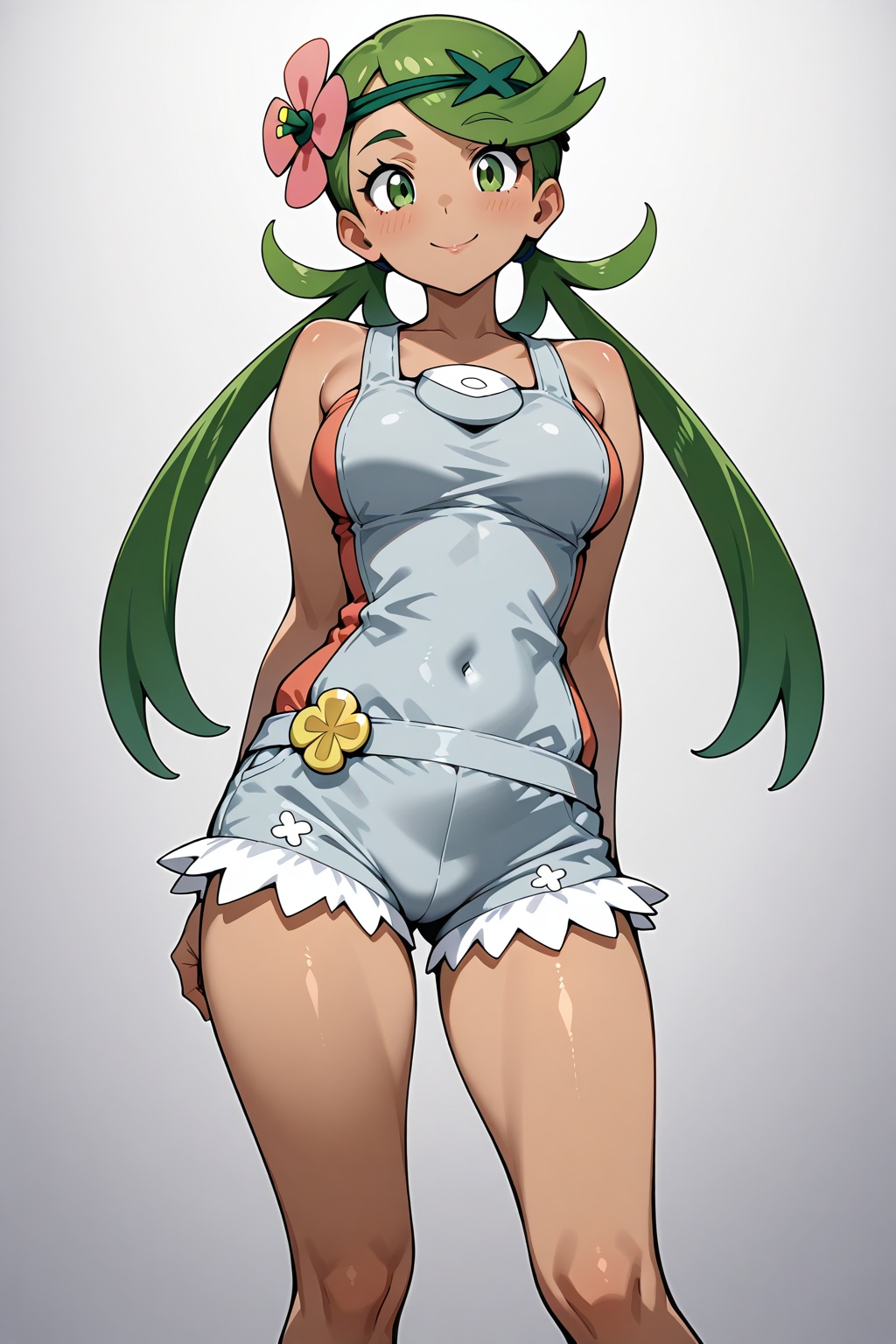 1girl,  mallow(pokemon),  standing on Tensor.Art