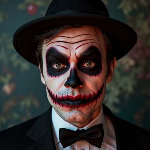 Helloween Makeup for F by KurtC PhotoEd on Tensor.Art