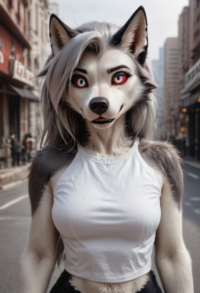 loona,  furry,  furry female on Tensor.Art