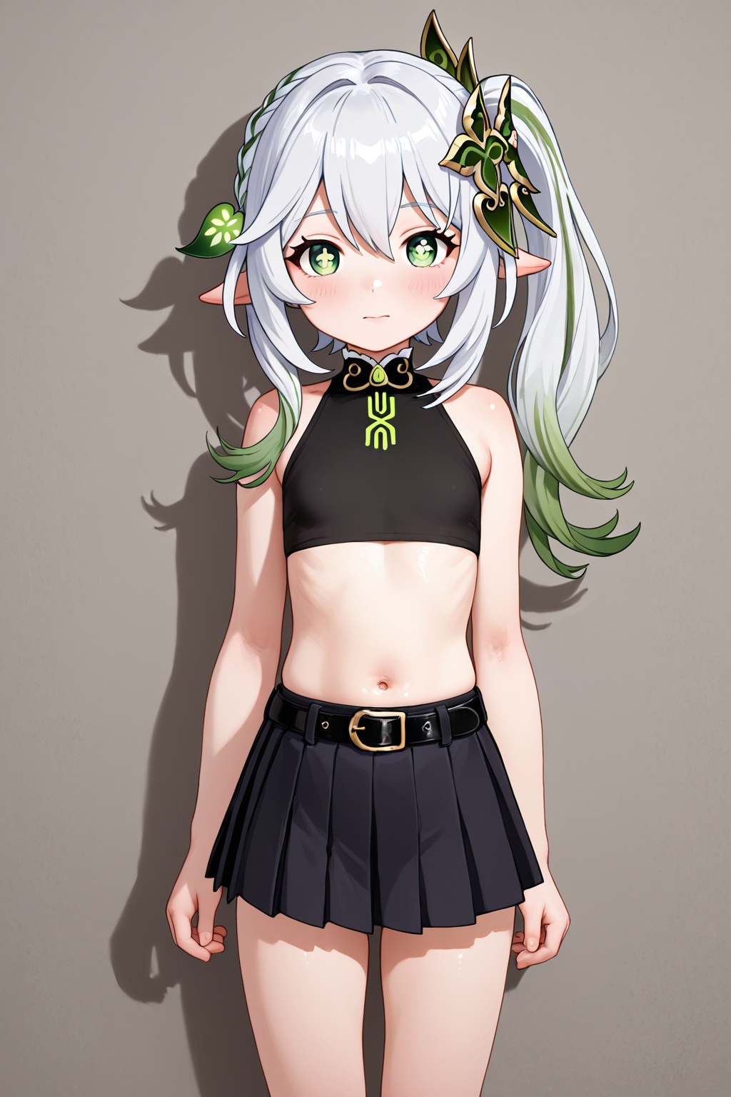 nahida \(genshin impact\),  1girl,  perky breasts on Tensor.Art