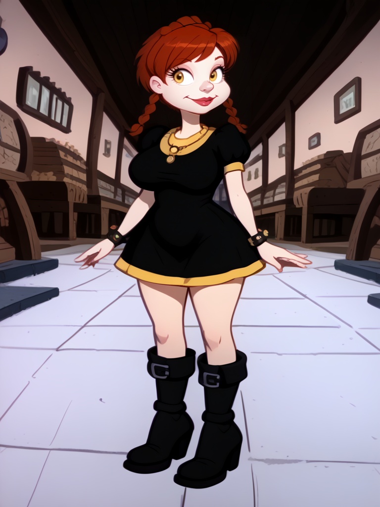 rugrats_style,  1girl,  solo on Tensor.Art