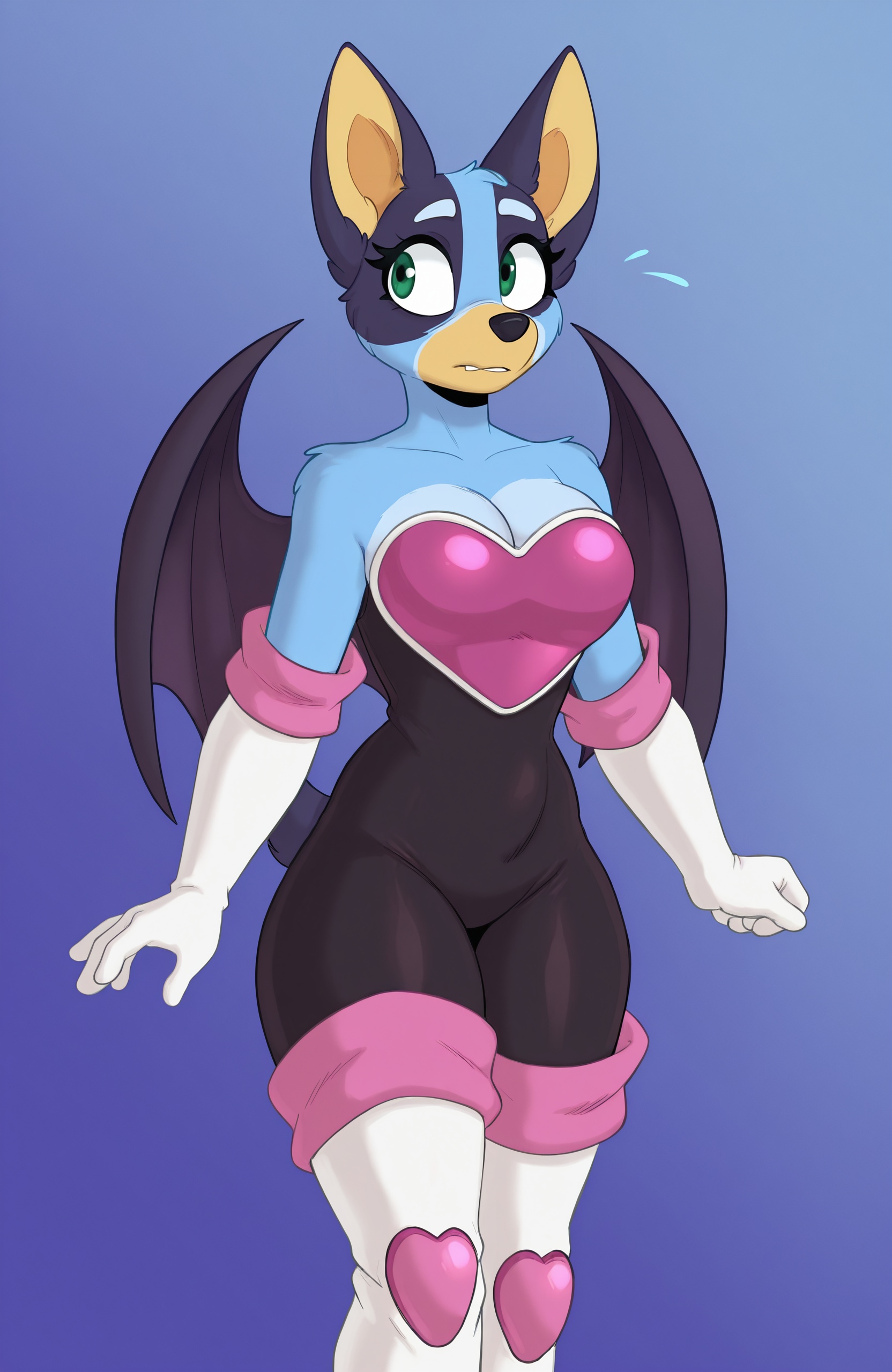 bluey-ILL,  1girl,  furry female on Tensor.Art