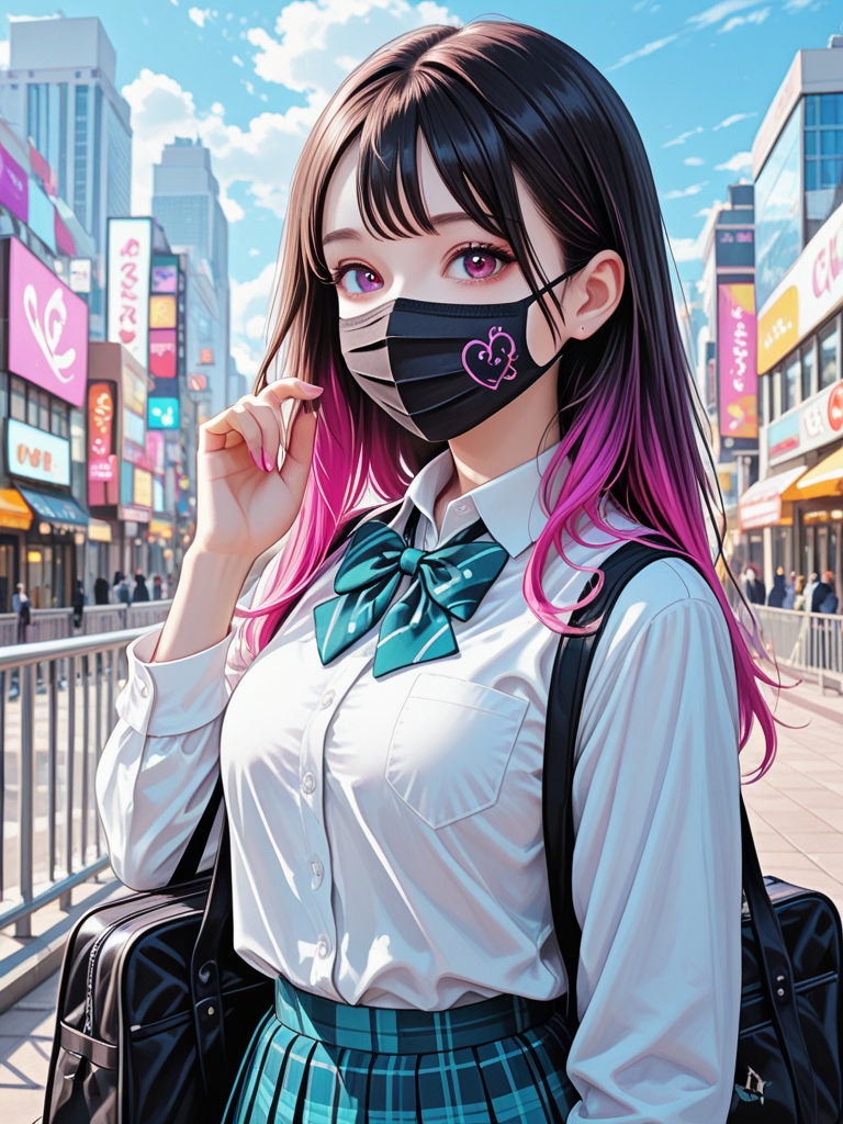 1girl,  city center,  Smooth_Quality on Tensor.Art
