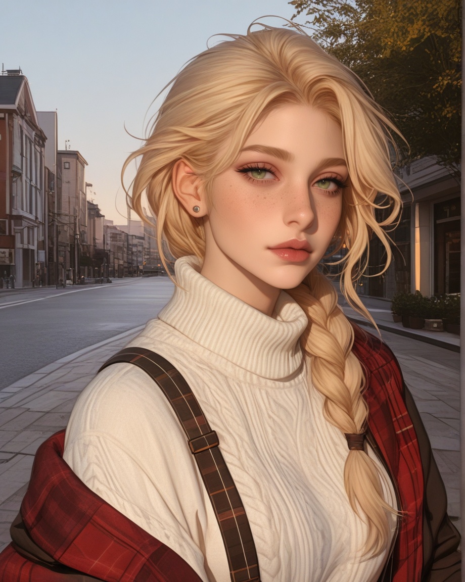 --mature,  1girl,  freckles on Tensor.Art