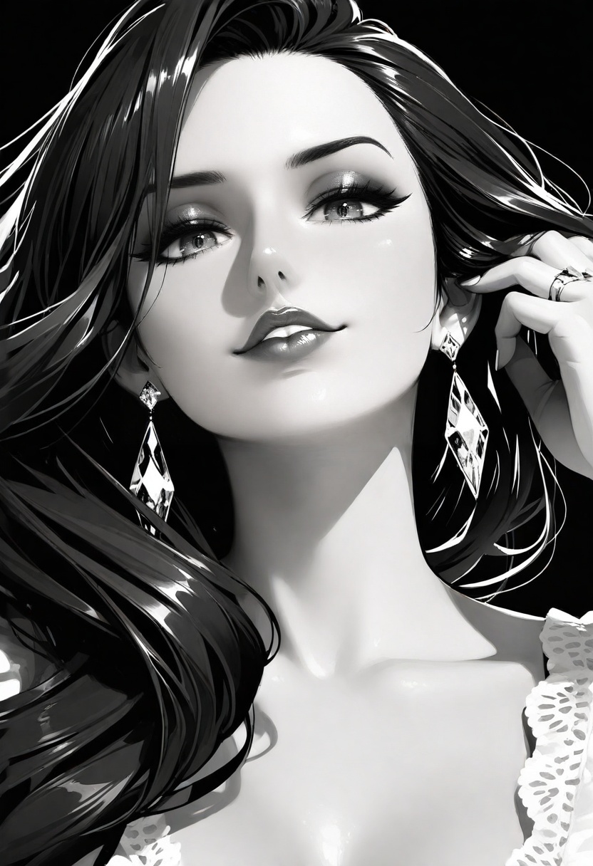 abiga1lratchford,  solo,  flowing hair on Tensor.Art
