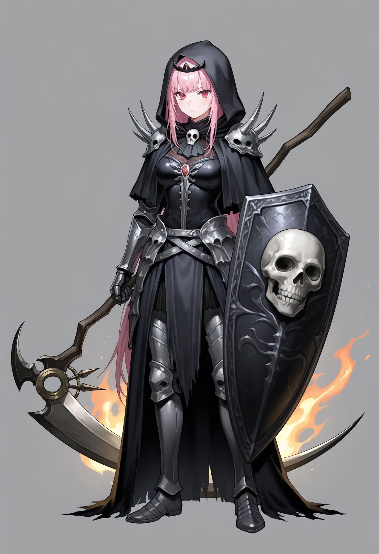 death \(entity\),  grim reaper,  mori calliope on Tensor.Art