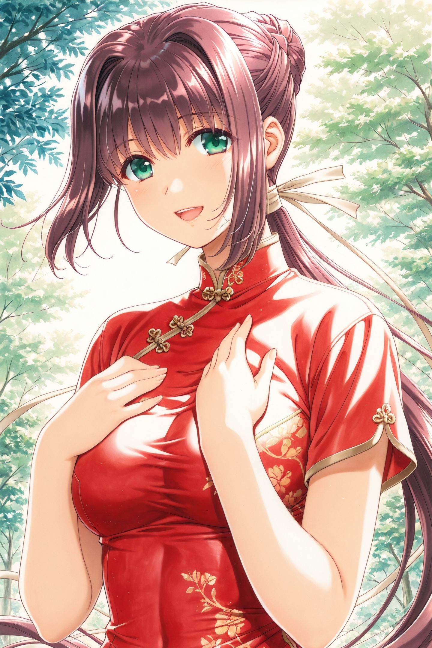Game CG Style,  Ren Nanase,  1girl on Tensor.Art
