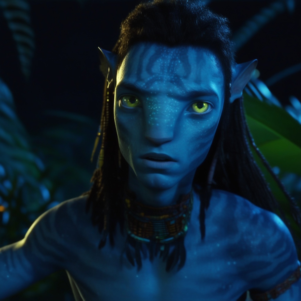 beautiful Na’vi,  1boy,  alien on Tensor.Art
