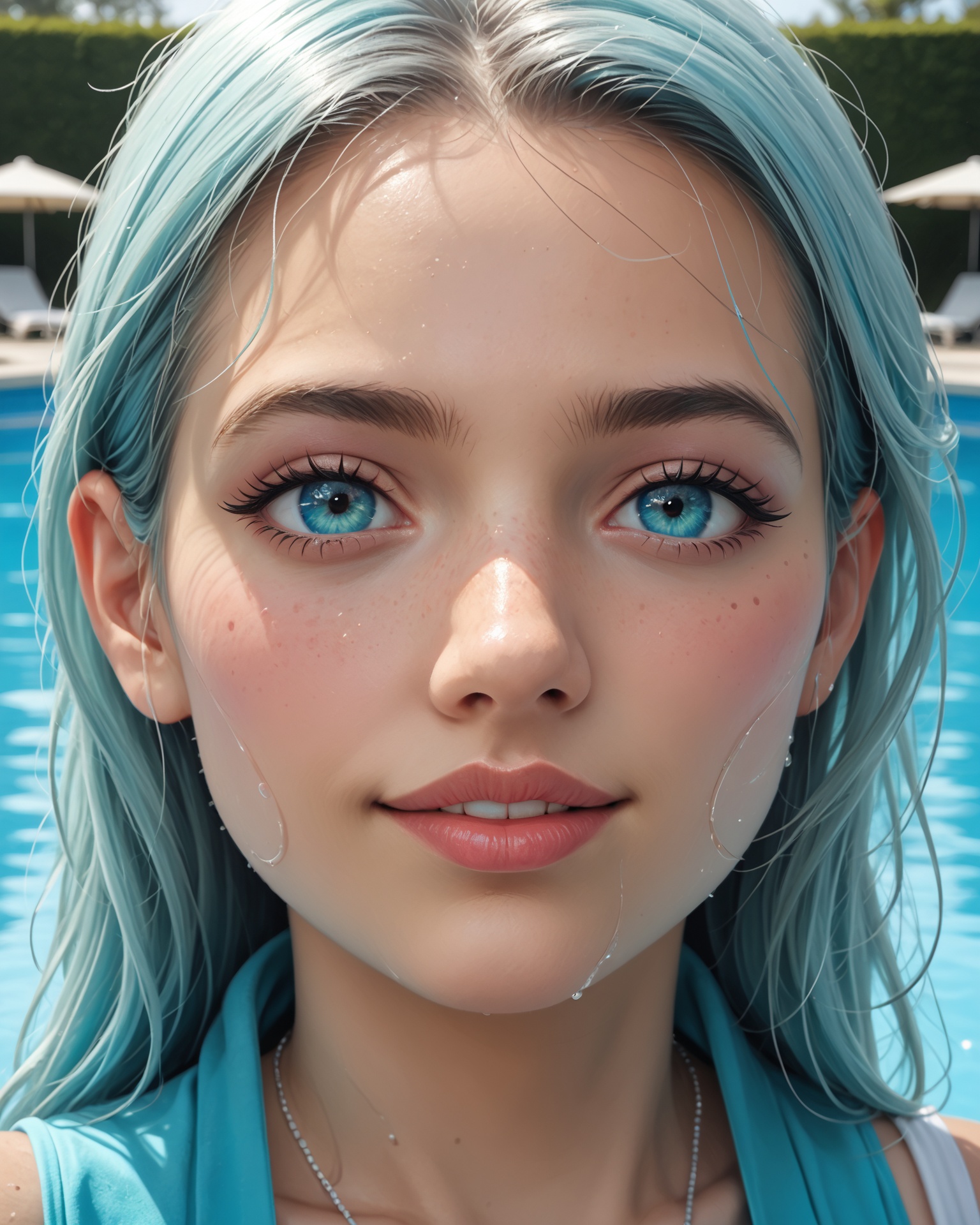 of the game 'a fun place' was released this week,  in the style of emotive body language,  super pretty female standing in...