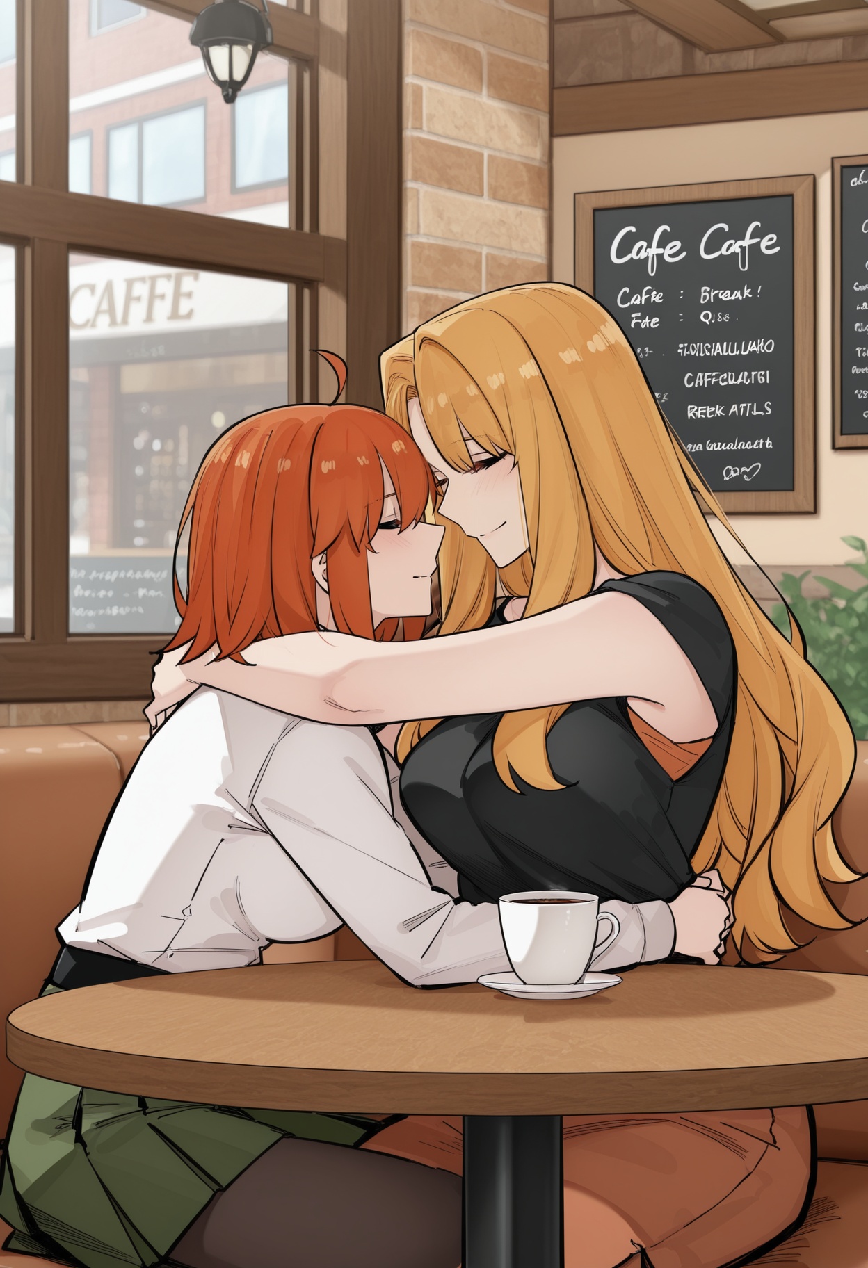 mame_5tyle,  2girls,  yuri on Tensor.Art