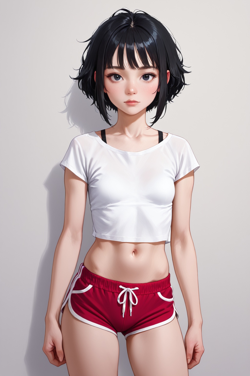 newest,  1girl,  short hair on Tensor.Art