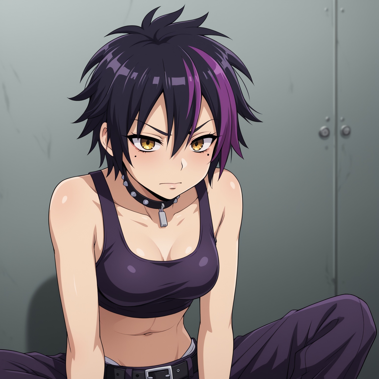 Go Go Tomago,  two tune hair,  punk cloth on Tensor.Art