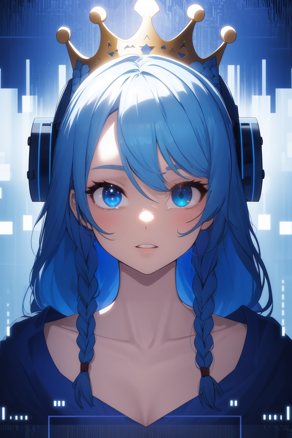 lucia \(code:qualia\),  1girl,  blue eyes on Tensor.Art