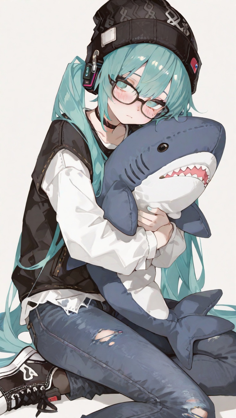 hatsune_miku,  1girl,  solo on Tensor.Art