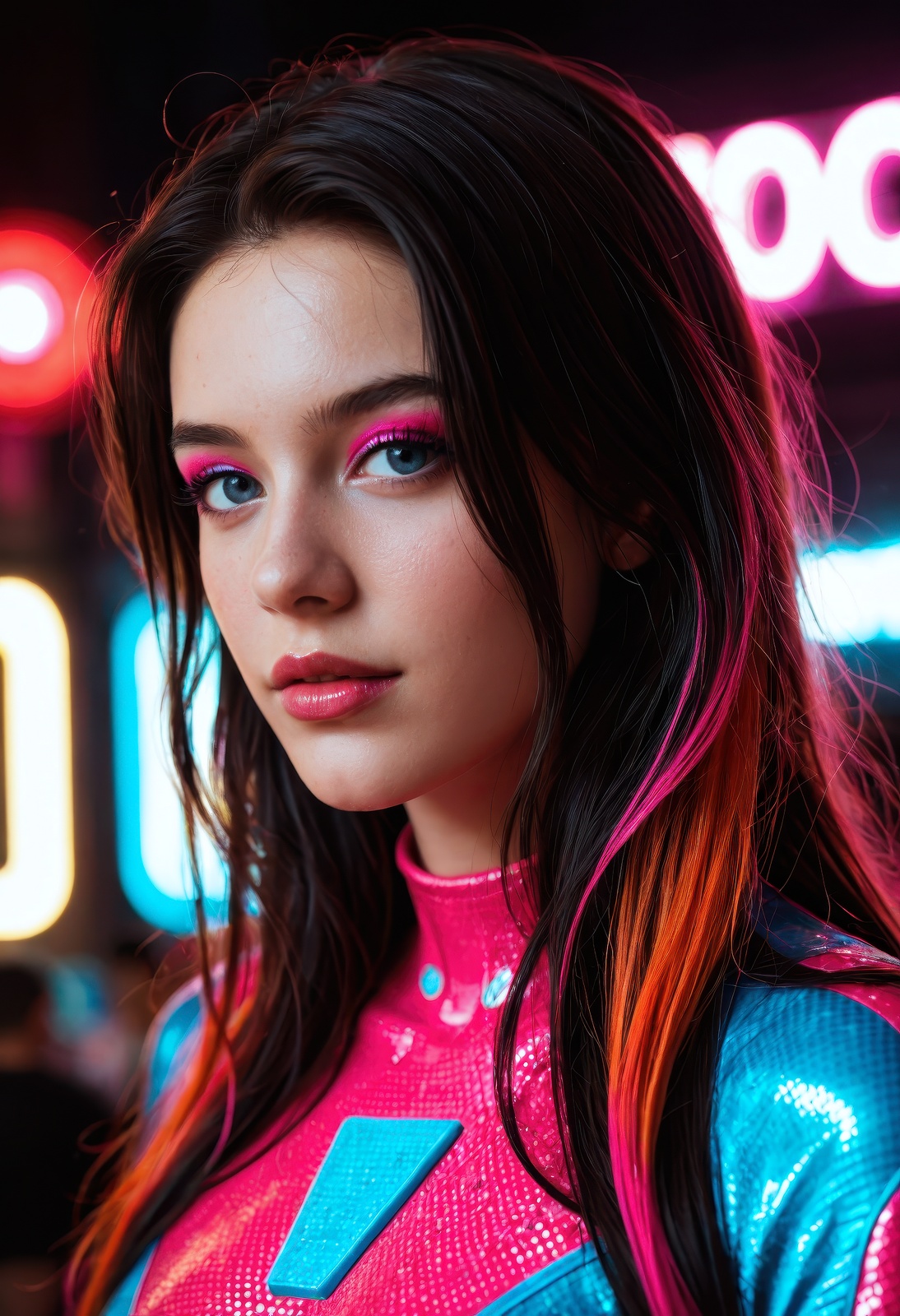CyberRealisticPony_POSV1,  perfect face,  ((solo on Tensor.Art