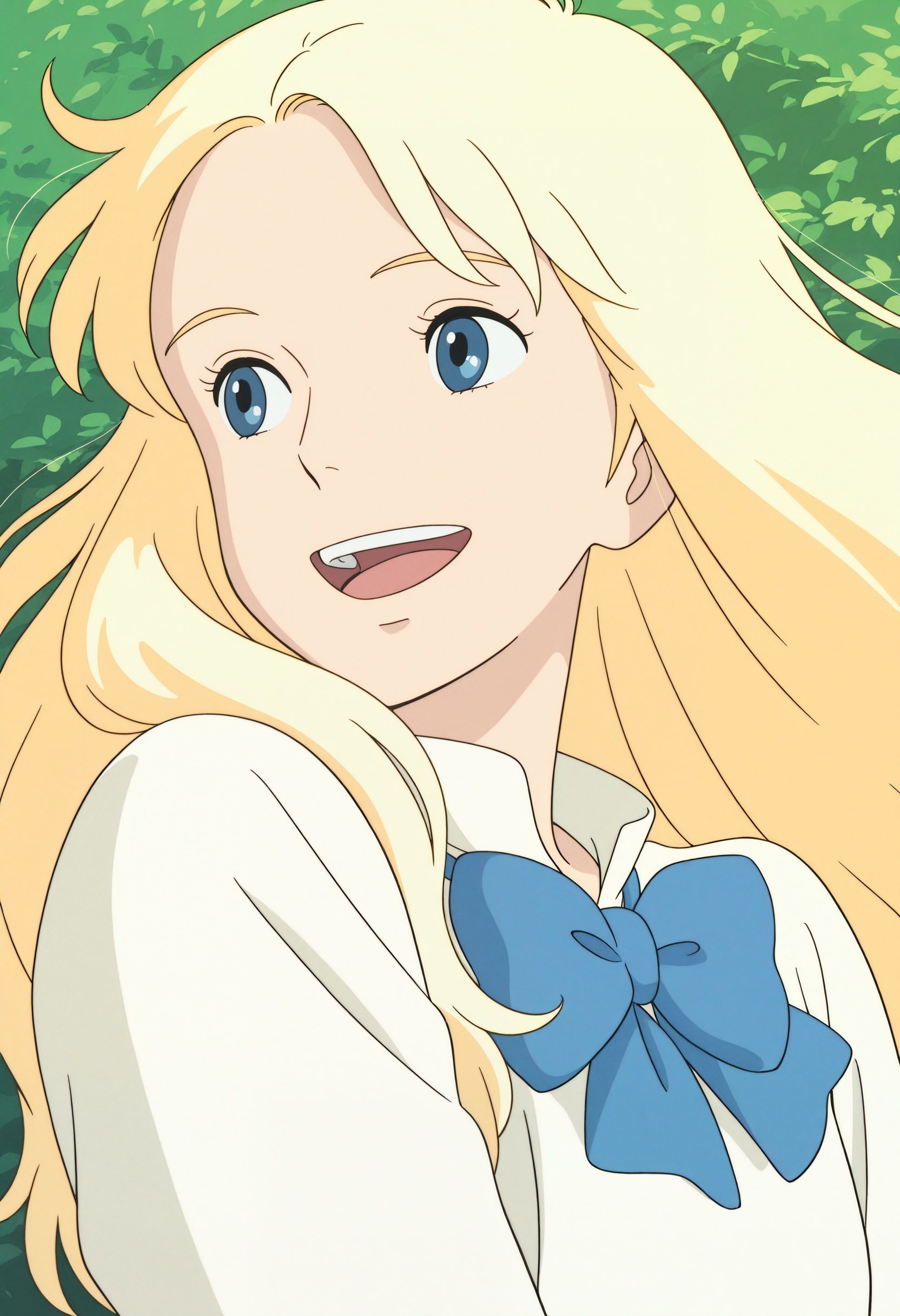studio_ghibli,  1girl,  blonde hair on Tensor.Art