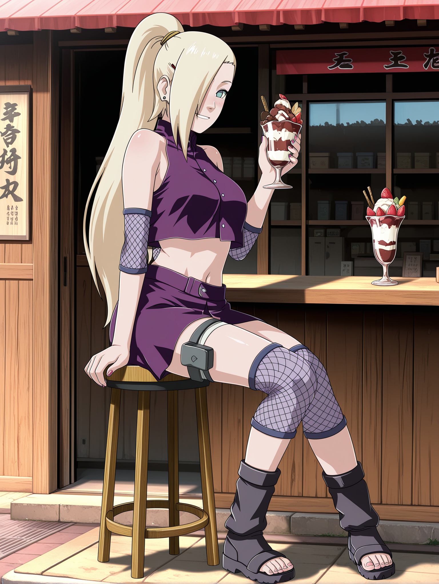 1girl,  ino yamanaka,  naruto shippuuden on Tensor.Art