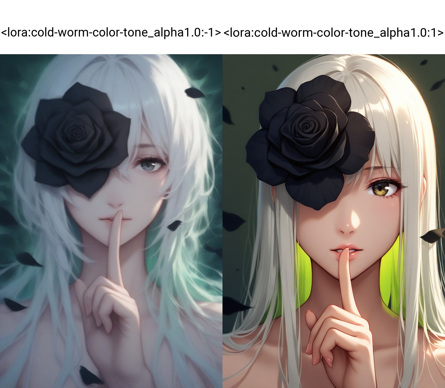 An Acrylic style painting that is expressive,  gives it a dynamic and emotional quality. Anime art of a stylized portrait...