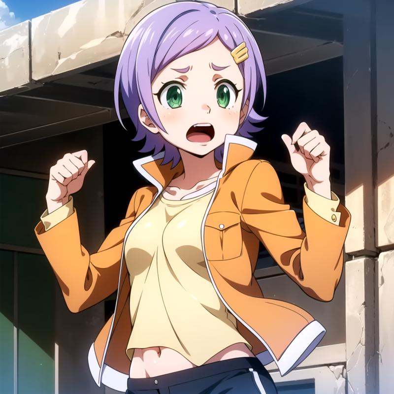 1girl,  solo,  short hair on Tensor.Art