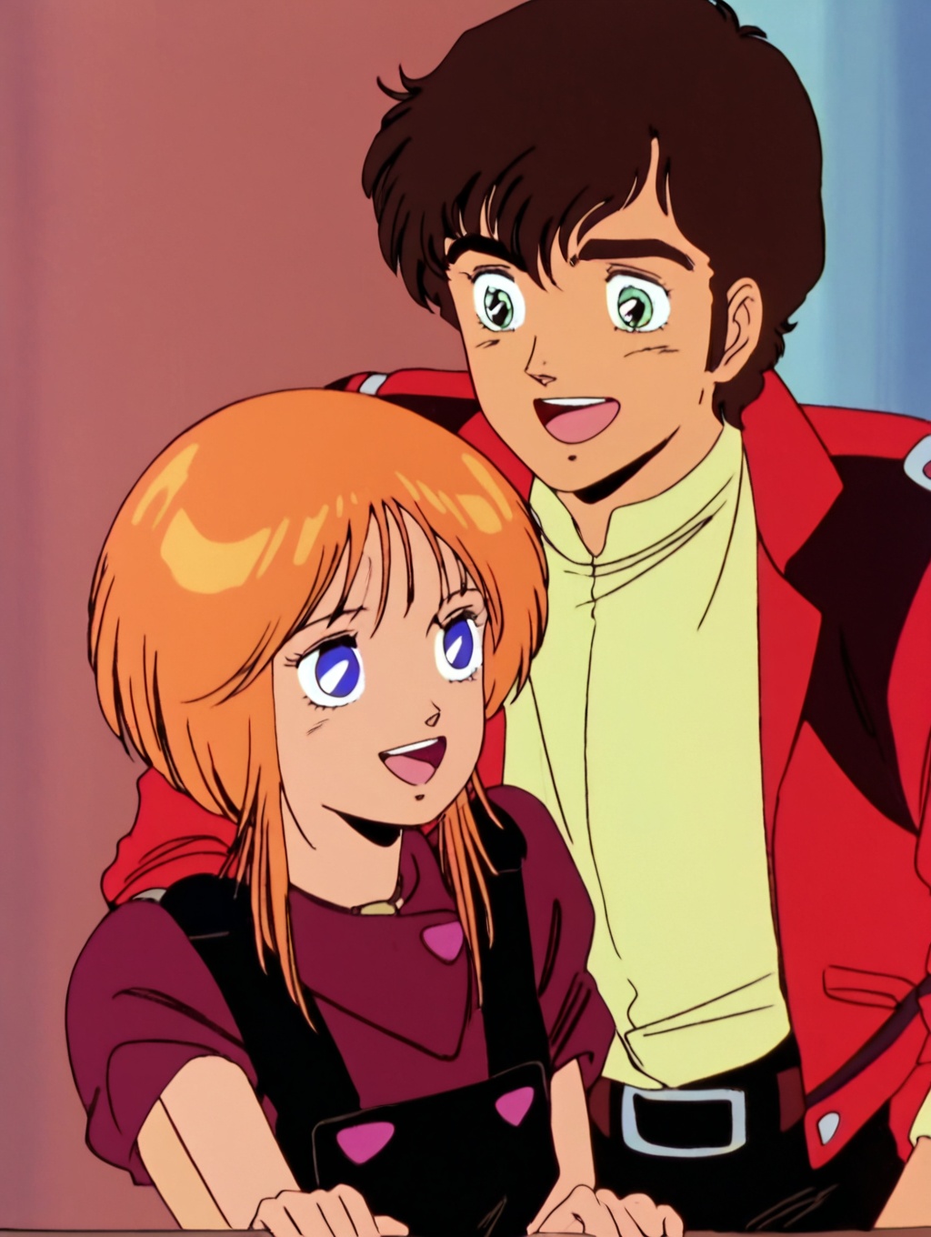 elpeo ple,  smile,  couple on Tensor.Art