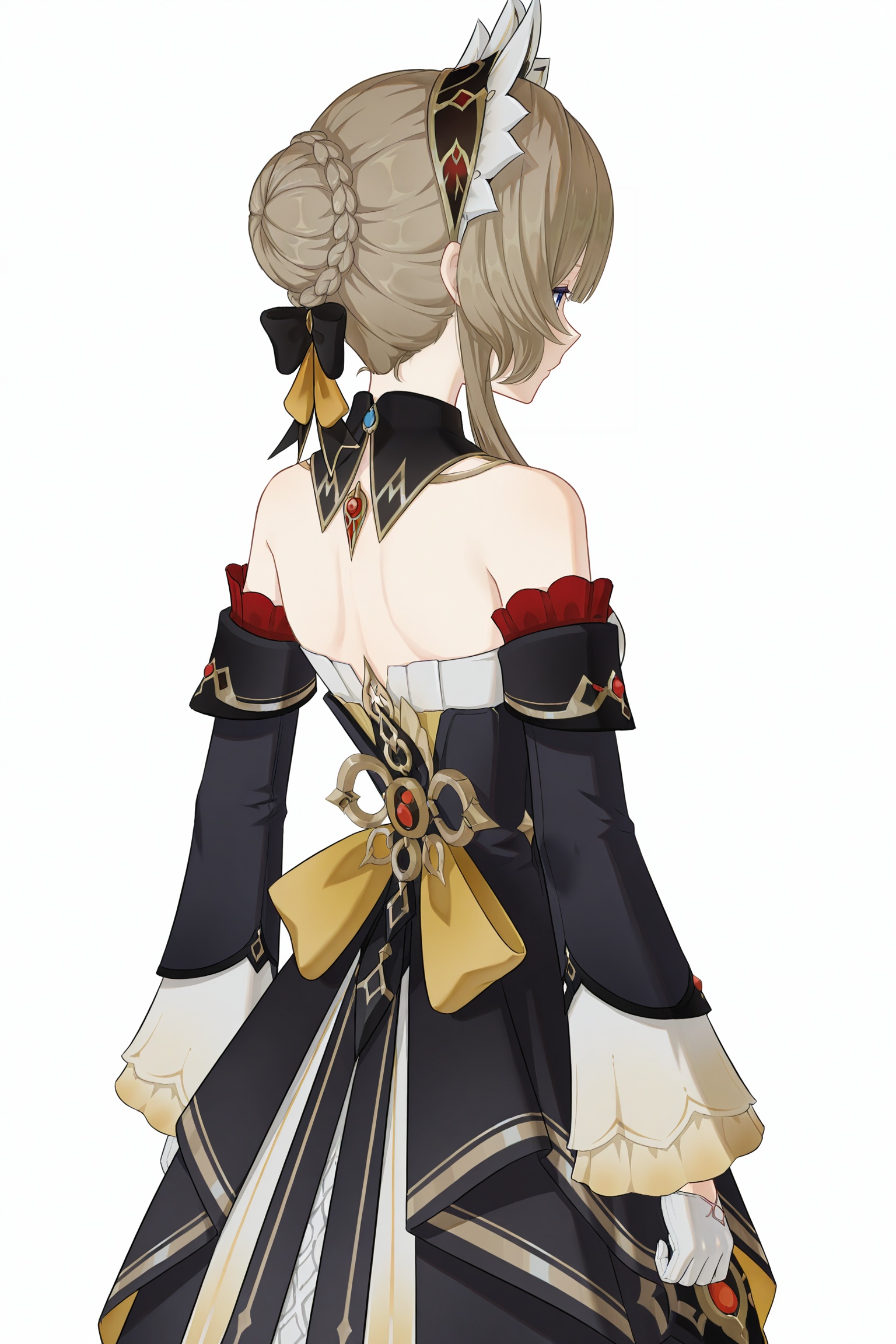 Sandrone (Genshin Impact),  dress,  solo on Tensor.Art