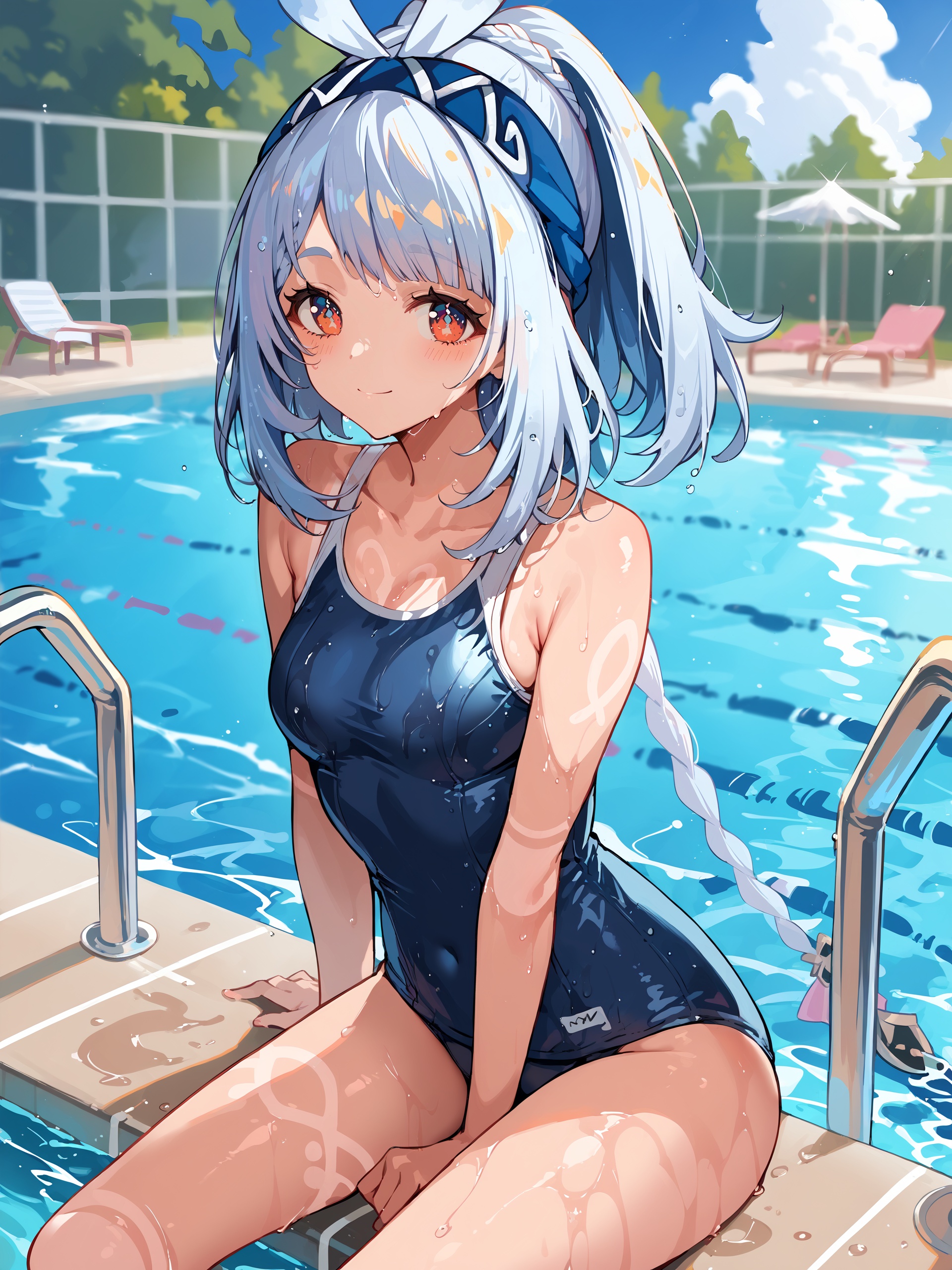 1girl,  mualani \(genshin impact\),  bow hairband on Tensor.Art