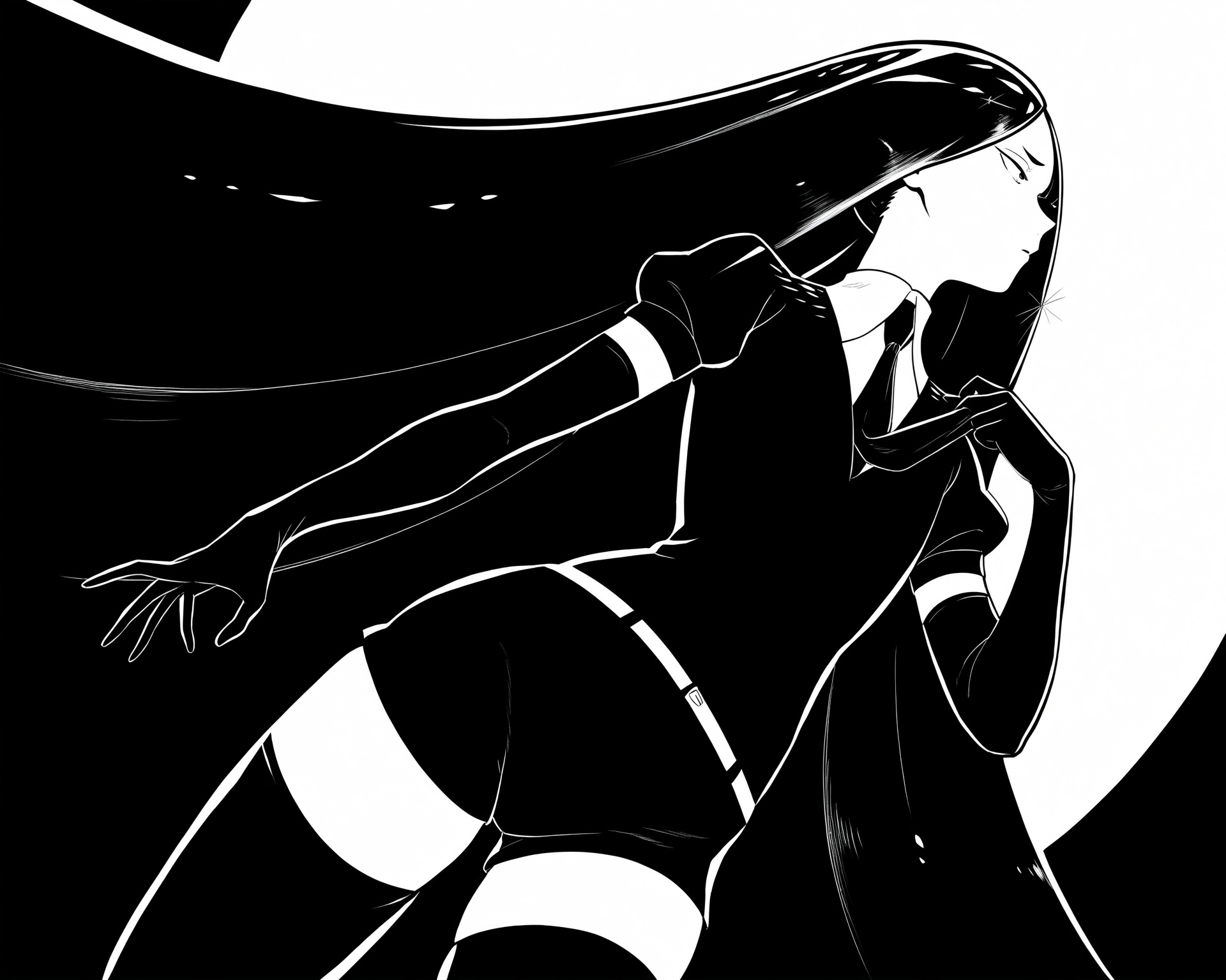 1girl,  solo,  white background on Tensor.Art