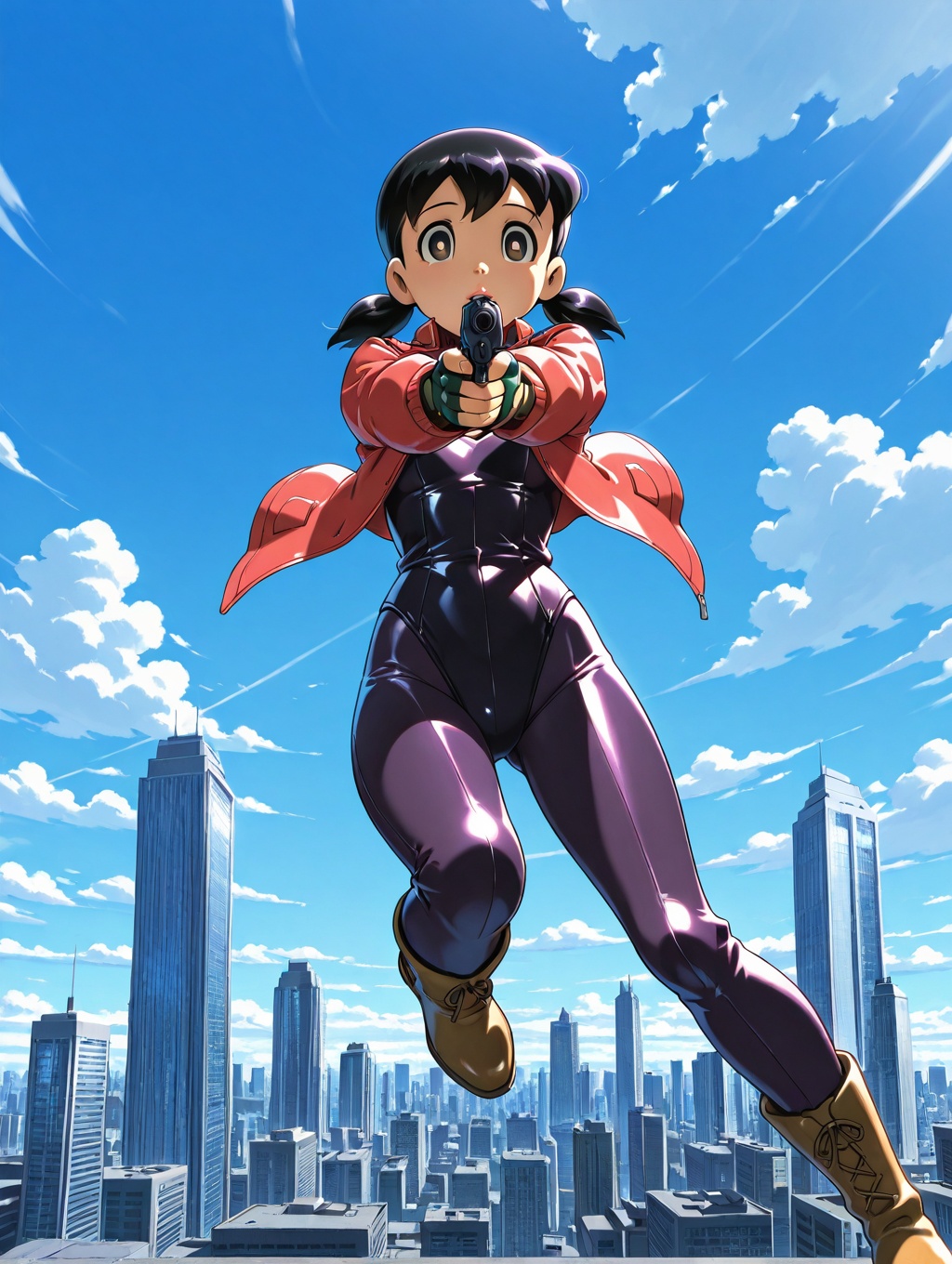 anime coloring,  minamoto shizuka,  1girl on Tensor.Art