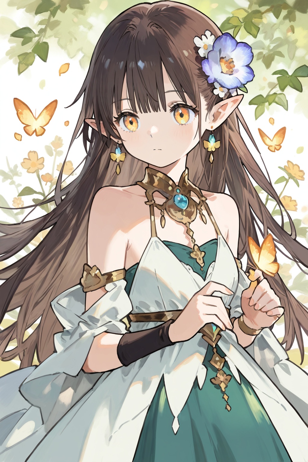 1girl,  dress,  solo on Tensor.Art