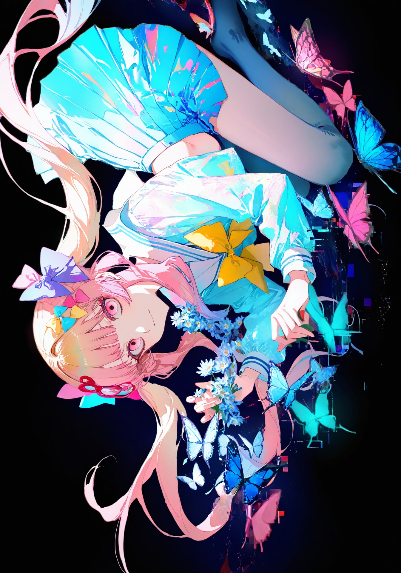 chouzetsusaikawa tenshi-chan,  1girl,  long hair on Tensor.Art