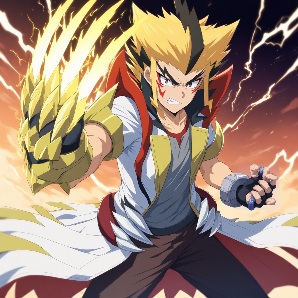 bolt fuchigami,  1boy,  male focus on Tensor.Art