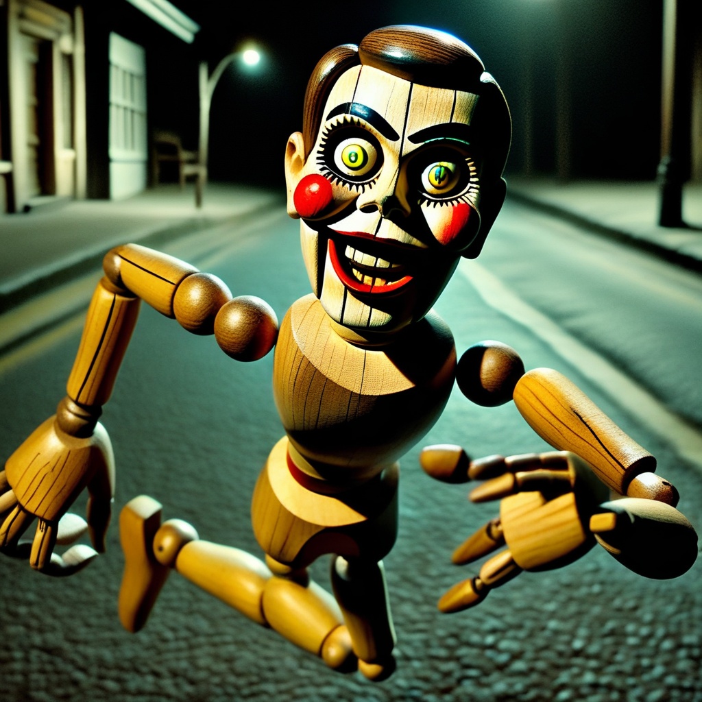 ventriloquist dummy,  1boy,  solo on Tensor.Art