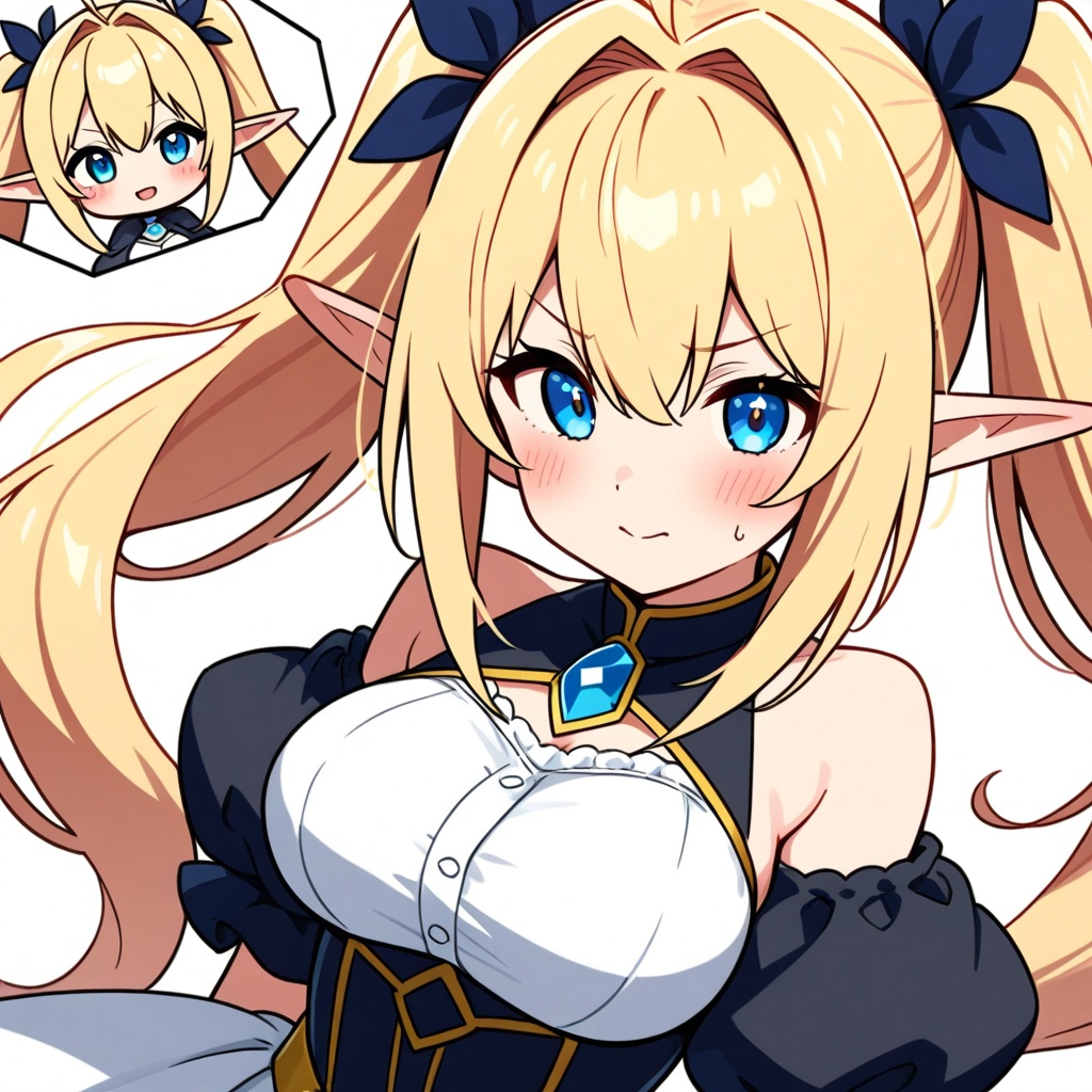 a cute elven princess on Tensor.Art