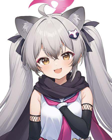 michiru \(blue archive\),  1girl,  twintails on Tensor.Art